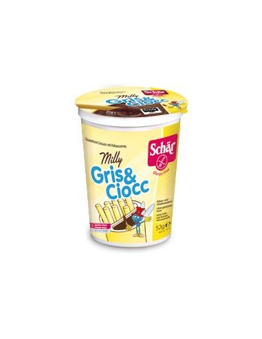 Schär Milly Gris & Ciocc Confezione da 52 gr