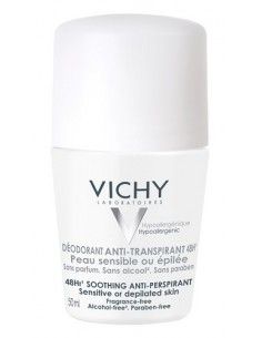 Vichy Deodorante Lenitivo Anti-traspirante Roll-On. Roll-on 50 ml