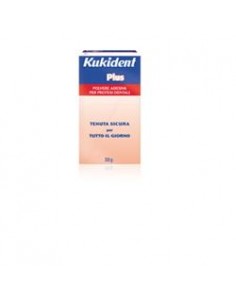 Kukident Plus Polvere adesiva per dentiere Confezione da 30 g