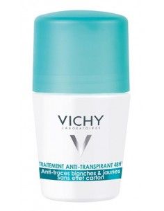 Vichy Deodorante Roll-on Regolatore Anti-Traspirante 48H Anti-Tracce Roll-on da 50 ml