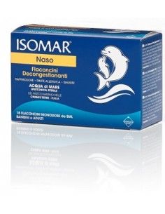 Isomar Naso Flaconcini Decongestionanti 18 flaconcini monodose da 5 ml