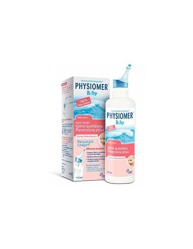 Physiomer Baby Iper - Spray nasale Decongestionante Spray con beccuccio confort da 115 ml