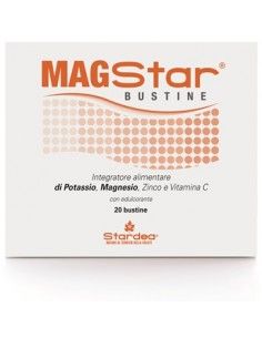 MAGStar bustine - Integratore alimentare di Sali Minerali 20 buste da 3,5 gr