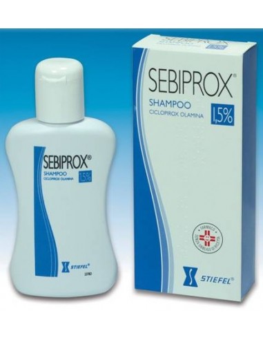 Sebiprox 1,5% Shampoo Ciclopirox olamina Flacone da 100 ml