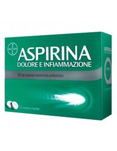 Aspirina Dolore Infiammazione 20 Compresse Rivestite 500 mg