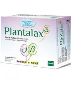 Plantalax 3 - Confezione da 20 buste gusto prugna e kiwi