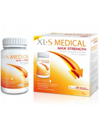 XL-S Medical Max Strength 120 compresse per 1 mese di trattamento