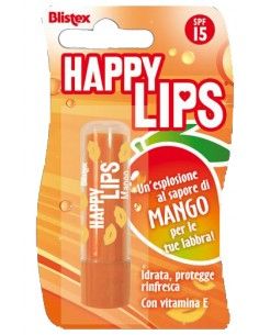 Blistex Happy Lips Balsamo Idratante Labbra Mango - Stick da 3,7 g