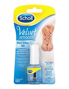 Scholl Velvet Smooth - Olio Nutriente Unghie Flacone con applicatore da 7,5 ml