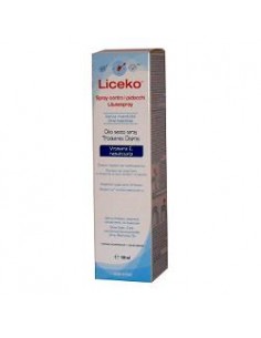 Liceko Spray contro i Pidocchi – Vitamina E nebulizzata Flacone spray da 100 ml + pettine a denti fitti