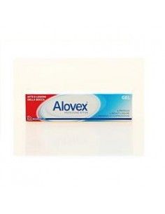 Alovex Gel Protezione Attiva - Afte e Lesioni Bocca con Aloe ed Acido Ialuronico Tubo da 8 ml