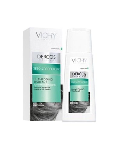 DERCOS Shampoo Sebo-Regolatore Flacone da 200 ml