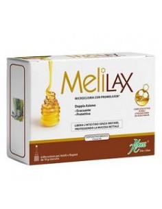 Melilax Microclisma con Promelaxin ® - Adulti 6 microclismi monouso da 10 g ciascuno
