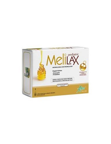 Melilax Pediatric - Microclisma con Promelaxin ® 6 microclismi monouso da 5 g ciascuno