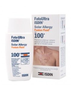 Foto Ultra ISDIN Solar Allergy Fusion Fluid SPF100+ 50 ml