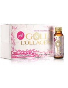 Pure Gold Collagen - Integratore di Collagene Antirughe 10 flaconcini (programma da 10 giorni)
