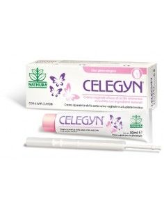 Nathura Celegyn Crema Secchezza Vaginale Tubo da 30 ml e 6 applicatori vaginali monouso