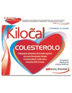 Kilocal Colesterolo 30 compresse da 1,25 g ciascuna
