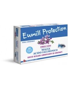 Eumill Protection Gocce Oculari Lubrificanti e Idratanti 20 contenitori monodose da 0,5 ml