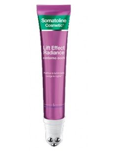 Somatoline Cosmetic Lift Effect Radiance Contorno Occhi Tubetto con applicatore roller da 15 ml