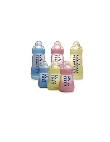 MAM First Bottle Anti-colic Biberon 1 biberon da 260 ml - misura 1 – flusso lento (0+ mesi)