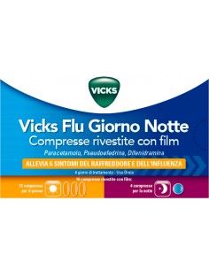 VICKS FLU GIORNO NOTTE COMPRESSE RIVESTITE CON FILM