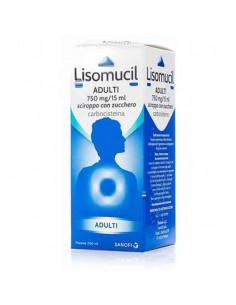 Lisomucil Adulti 750 mg/15mg Sciroppo CON Zucchero 200 ml