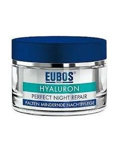EUBOS Hyaluron Perfect Night Repair - Crema Notte Multi-Attiva Antirughe Vaso da 50 ml