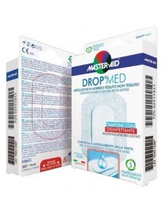 DROPMED - Medicazione Adesiva Sterile 3 Medicazioni 15x17 cm