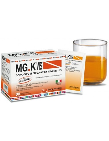 MG.K VIS Magnesio - Potassio 30 Bustine da 4 grammi