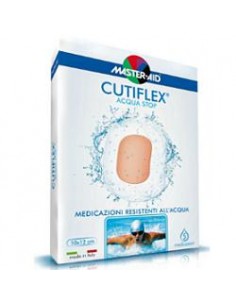 Master Aid Cutiflex Acqua Stop - Medicazioni resistenti all'acqua 5 medicazioni formato 7x5 cm