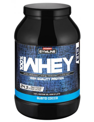 GYMLINE 100% WHEY CONCENTRATE COCCO 900 G
