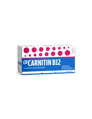 COCARNITIN B12 500 MG/2 MG POLVERE E SOLVENTE PER SOSPENSIONE ORALE