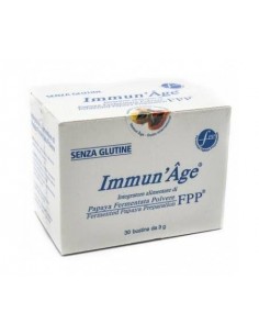 Immun’Age - Integratore alimentare di Papaya Fermentata in Polvere 30 bustine da 3 g di Papaya bio-fermentata (FPP)