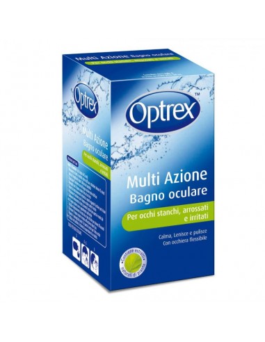 OPTREX MULTI AZIONE BAGNO OCULARE 300ML + OCCHIERA FLESSIBILE